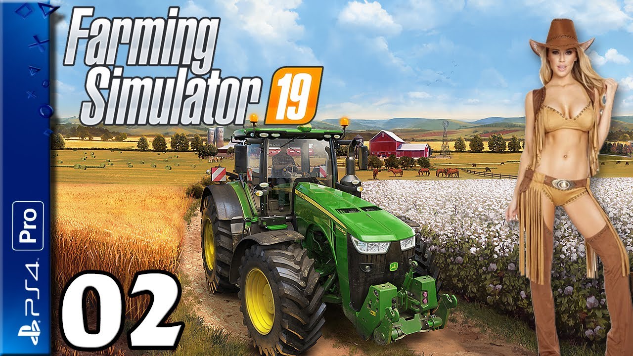 Let's Play Farming Simulator 19 | PS4 Pro Console Gameplay Episode 1 (P+J)  - YouTube