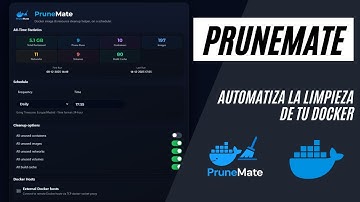 Prunemate en Docker: Limpieza Automática y Programada de Docker 🐳 Imágenes, Redes, Volúmenes, etc