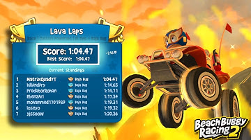 🏁Lava Laps🥇 - Beach Buggy Racing 2 || #bbr2