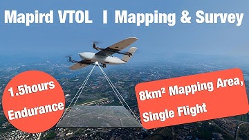 Introducing Mapird: professional VTOL fixed-wing for mapping and survey