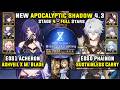 E0 Acheron with Mortenax Blade & E0 Phainon Carry (3 Star) Apocalyptic Shadow 4 Honkai Star Rail 4.3