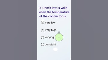 Physics MCQ for all competitive exams #shorts #physics