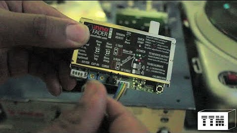 How to Install an Innofader PNP Crossfader in a Vestax PMC-07 Pro ISP Mixer (includes Gray Wire Mod)