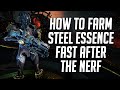 Steel Essence Farming After Nerf | Warframe Sisters of Parvos