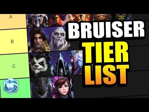 Bruiser Tier List // Heroes of the Storm