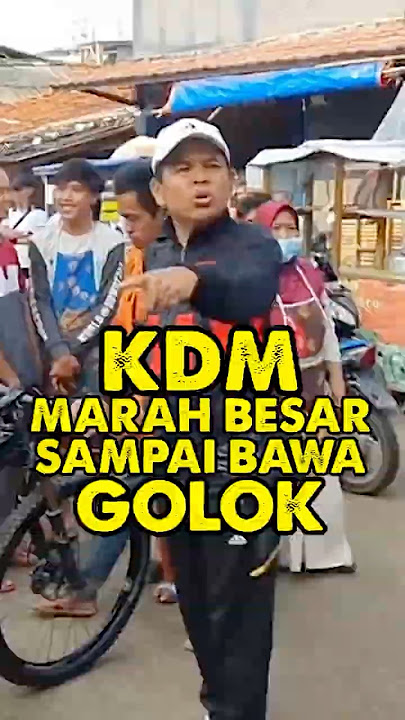 HABIS KESABARAN KANG DEDI MULYADI SEMPROT KEPALA PASAR #dedimulyadi #kangdedimulyadi #kdm