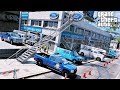 GTA 5 Real Life Mod #104 Building A Ford Dealership In Los Santos - GTA 5 Construction Mod