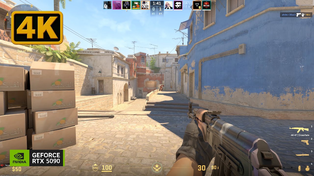 Counter-Strike 2 Gameplay 4K (No Commentary) - YouTube