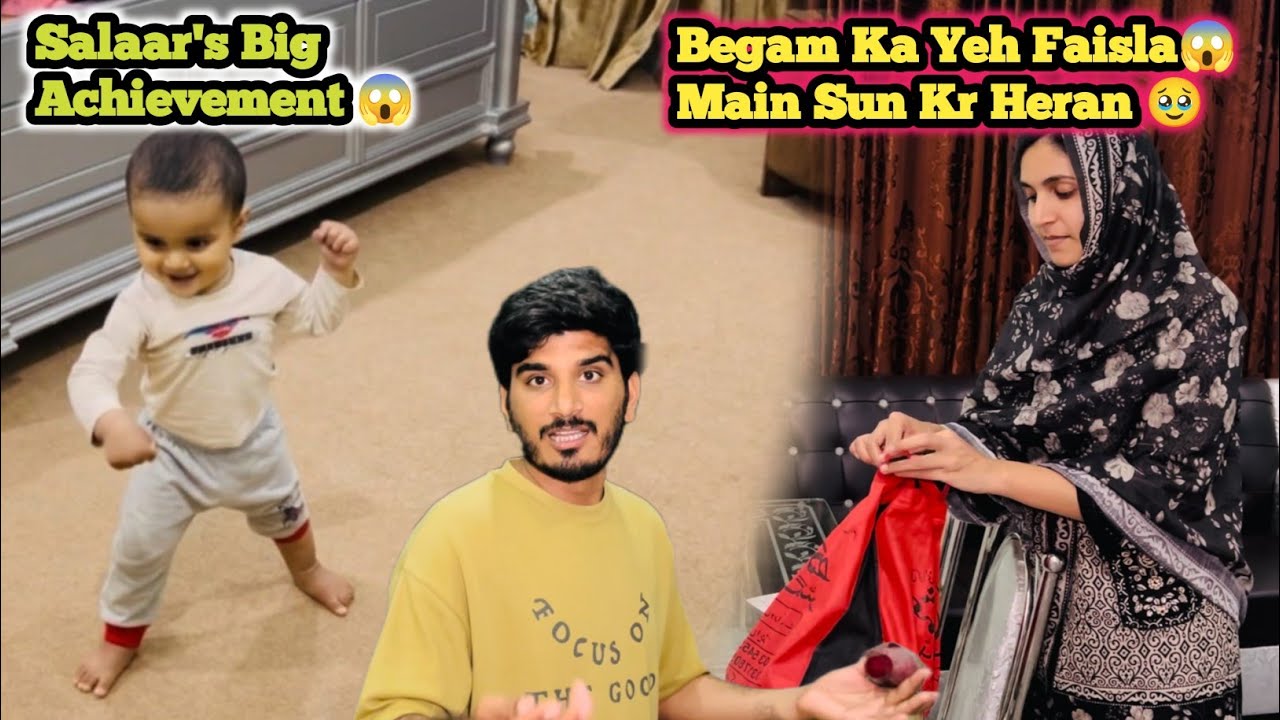 Begam Ka Yeh Faisla 😱 Main Sun Kr Heran 🥹 | MashAllah Salaar's Big Achievement 😱