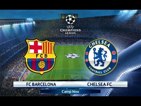 PES 2018 | Barcelona vs Chelsea | UEFA Champions League | Gameplay PC - YouTube