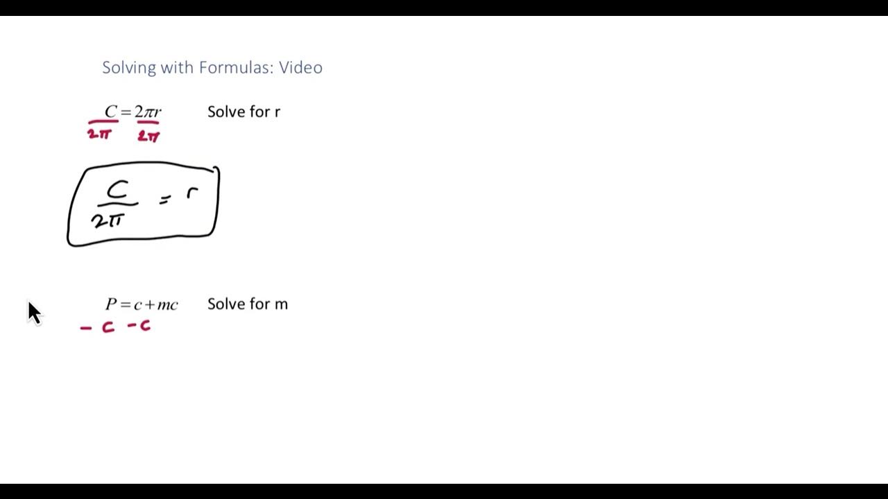 Solving Formulas For A Specific Variable YouTube solving-formulas-for-a-specific-variable-youtube