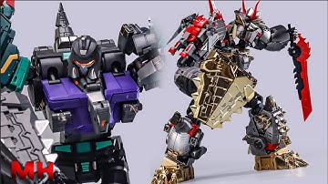 Newage H72EX Typho DinoKing EX/G2/Shattered Glass/Comic version review.