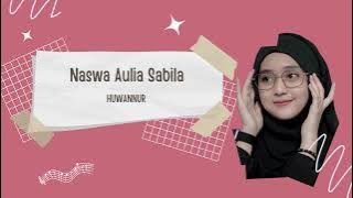 HUWANNUR || COVER BY NASWA AULIA SABILA