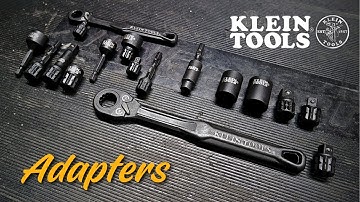 Klein KNECT™ Impact Sockets, Socket Wrench Adapters, Pass-Through Ratchet & Socket Adapters Review