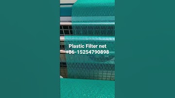 #plasticnet #plastic #filter Plastic filter net machine, plastic mosquito net machine. Plastic mesh