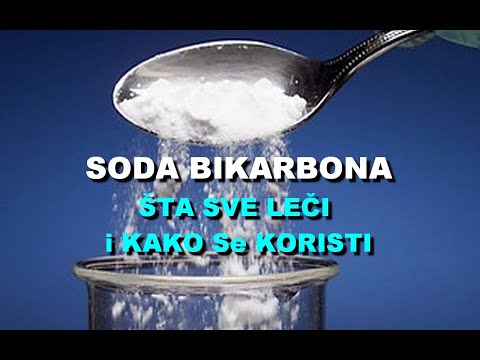 Video: Šta je soda bikarbona?