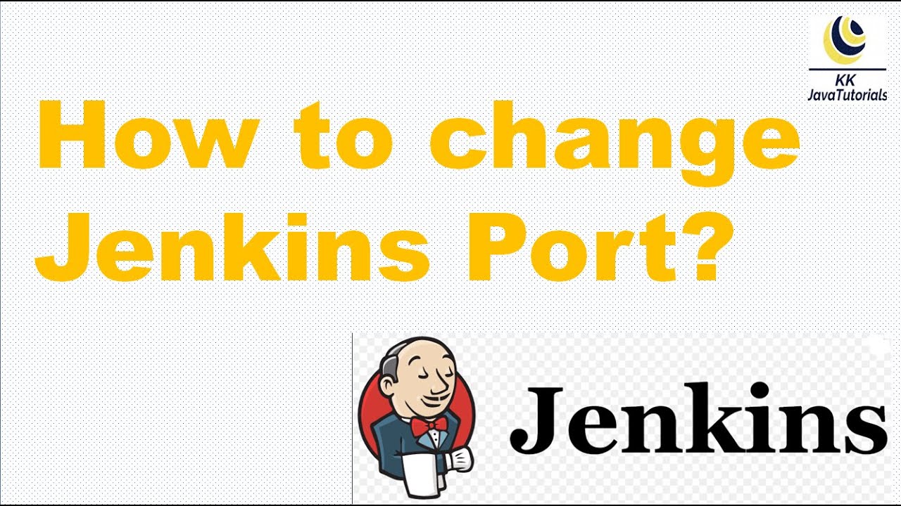 Jenkins Change Port