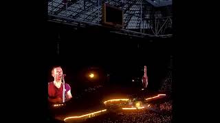 Fan video of Coldplay Amsterdam 18 juli 2023
