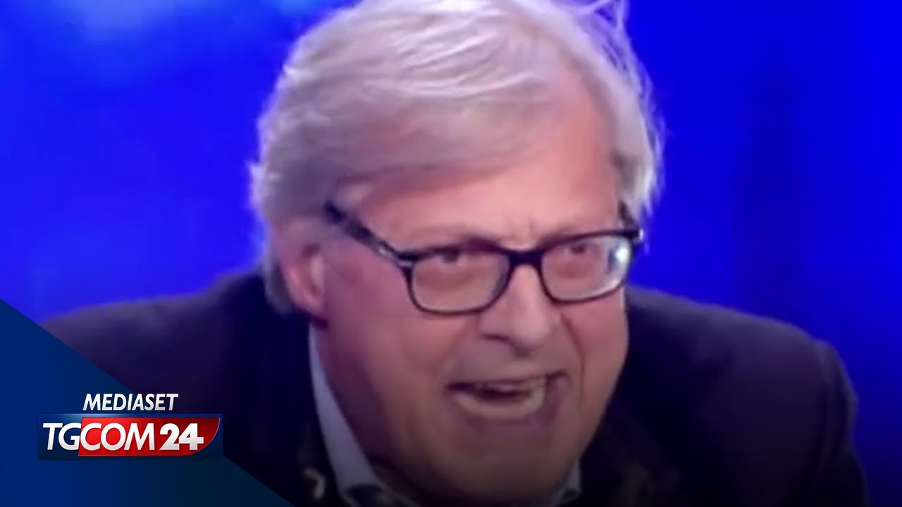 Vittorio Sgarbi perde le staffe con Vladimir Luxuria: 