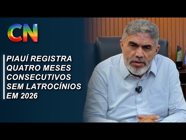 Piauí registra quatro meses consecutivos sem latrocínios em 2026