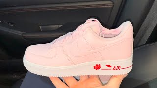 Nike Air Force 1 Rose Pink Foam Thank 