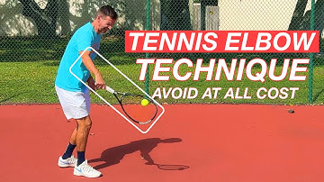 These Techniques Can Cause Tennis Elbow | Here’s Why