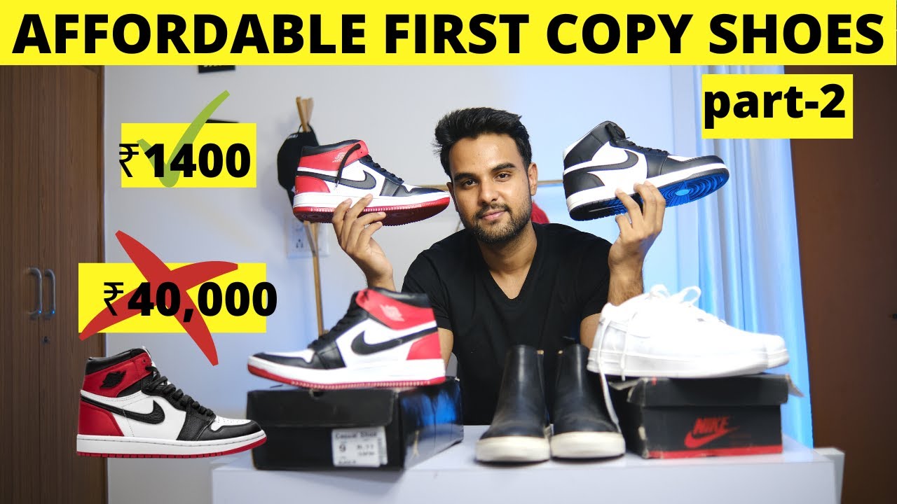 sense rescue To disable Best First Copy Premium Shoes For Men | Nike Air Jordans and Air Force 1 First  Copy - YouTube
