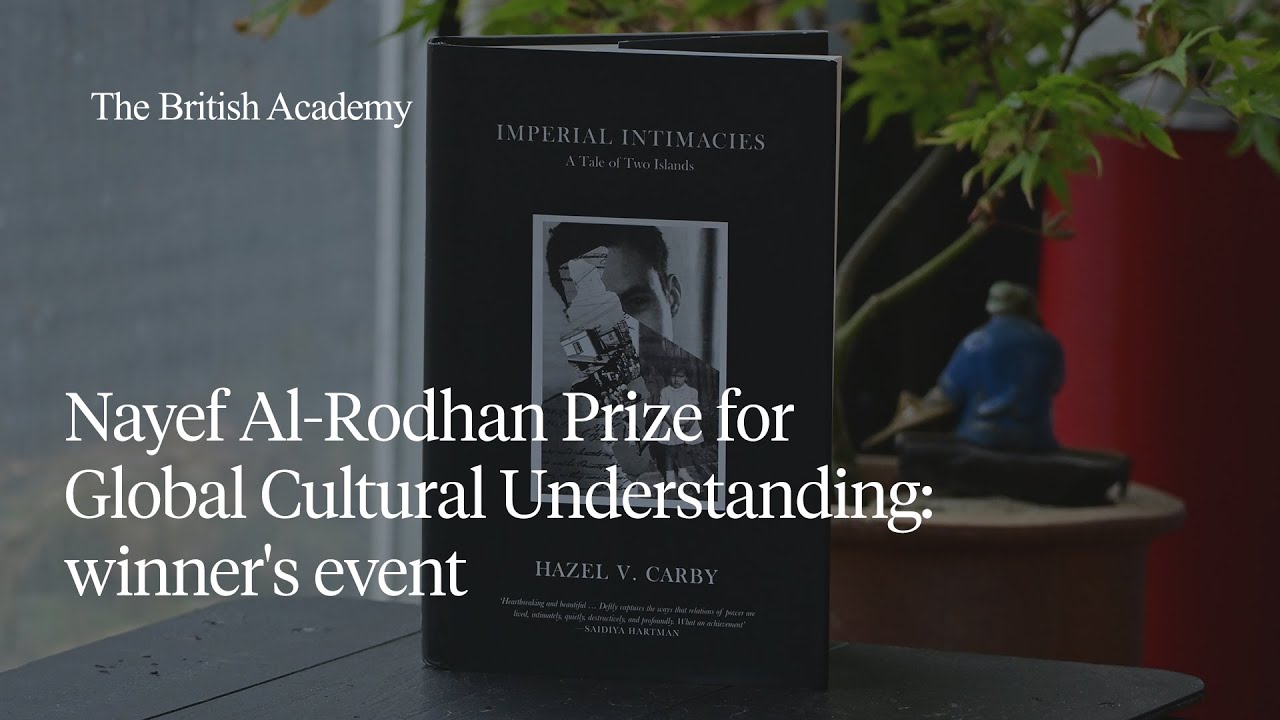 Al Rhodan Nayef Al-Rodhan Prize for Global Cultural Understanding: winner's event ...