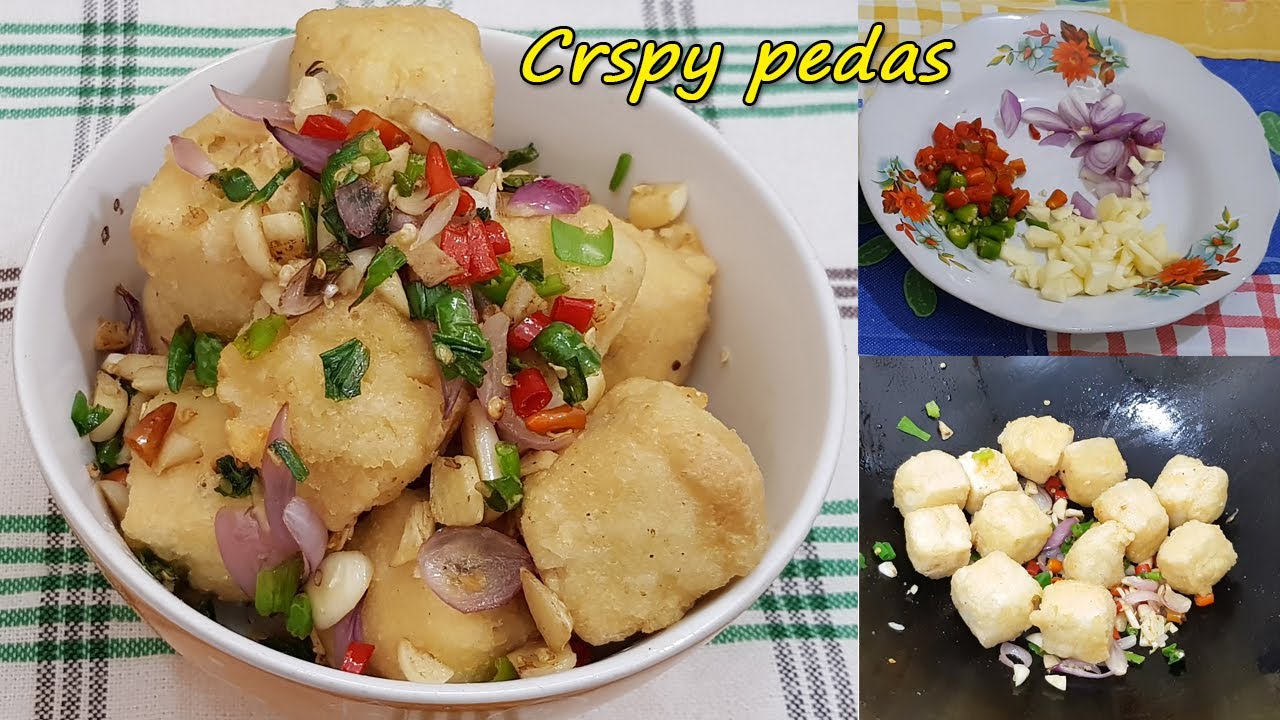 Resep Tahu cabe garam Tahu goreng nya crispy pedas YouTube