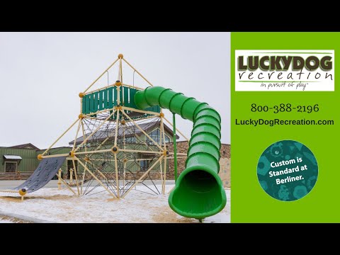 Recess With Pinedale, Wyoming Elementary School and Berliner Play Equipment