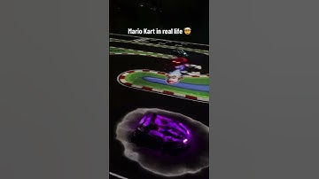 Need to try Mario Kart in real life 😯 (via @BattleKart Trier) #shorts