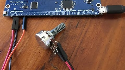 Analog Input on a Scamp3 is easy!