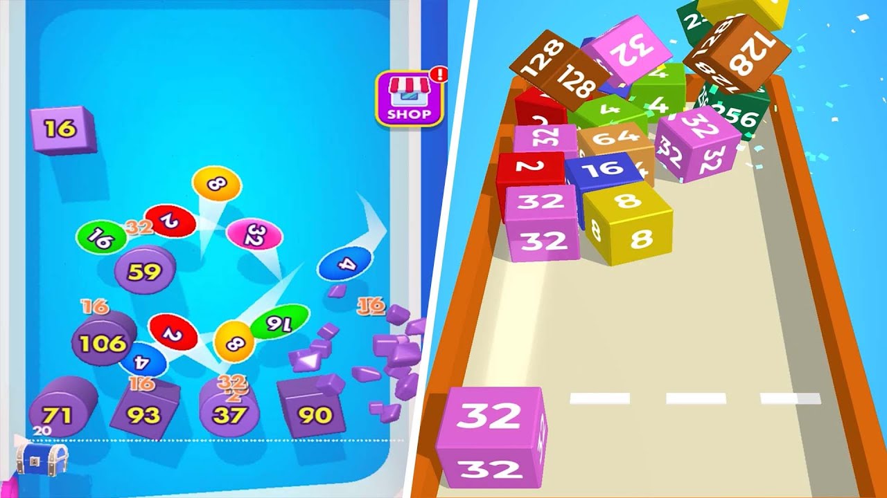 Bounce Ball Merge X Chine Cube - Best Levels Mobile Walkthrough Trailer - Android Gameplay