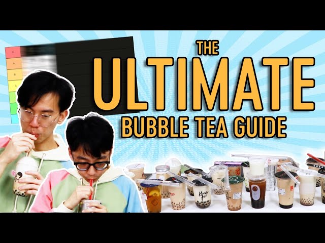 We Drink and Rank Every Bubble Tea Brand class=