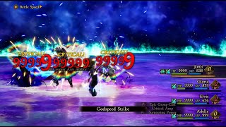 Bravely Default 2 Gameplay - How To Get Break Damage Limit 99999 On All Asterisk Holder