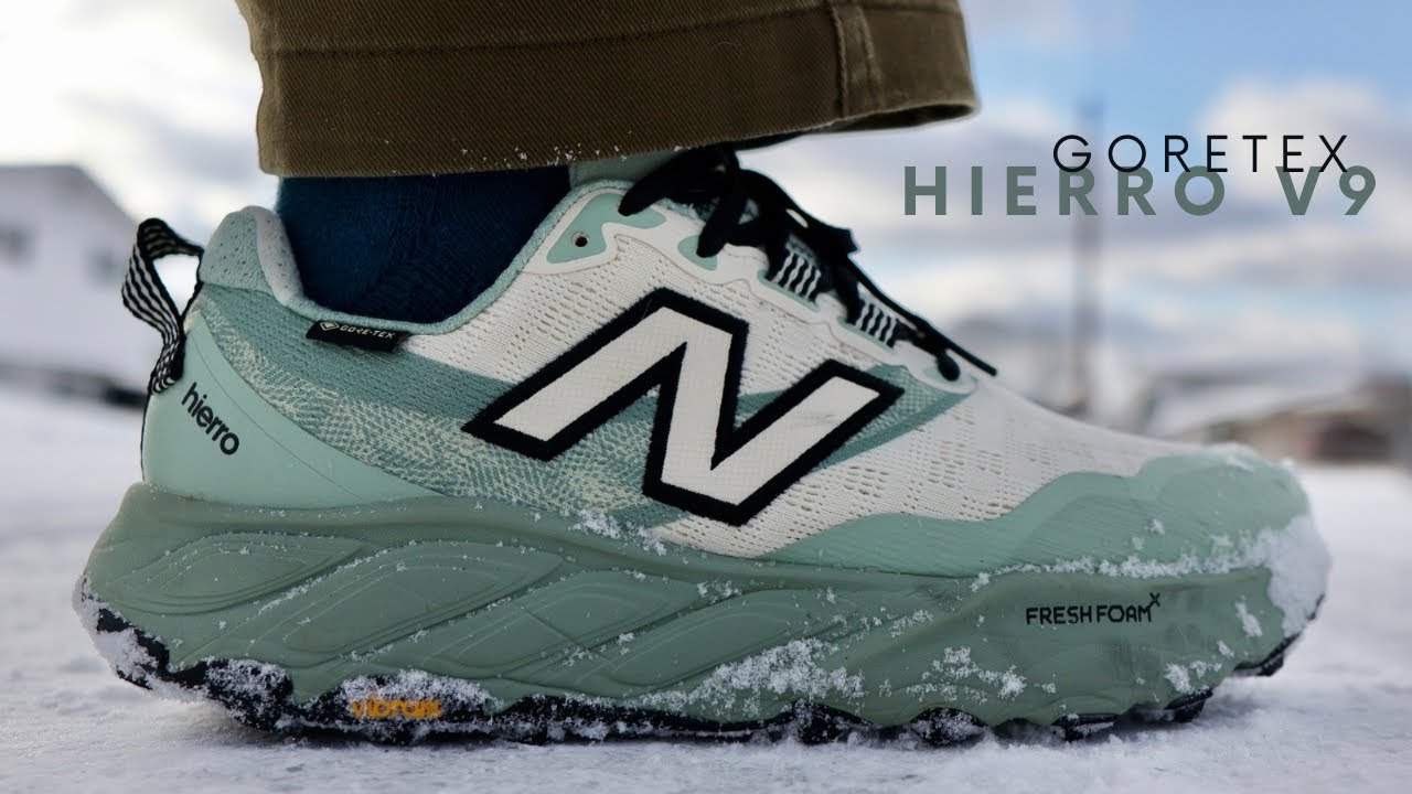 Кроссовки New Balance HIERRO V9 GoreTex — мои любимые зимние кроссовки.