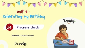 Unit 4   Progress check