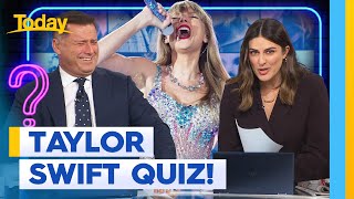 Are Karl and Sarah true Taylor Swift fans? | Today Show Australia