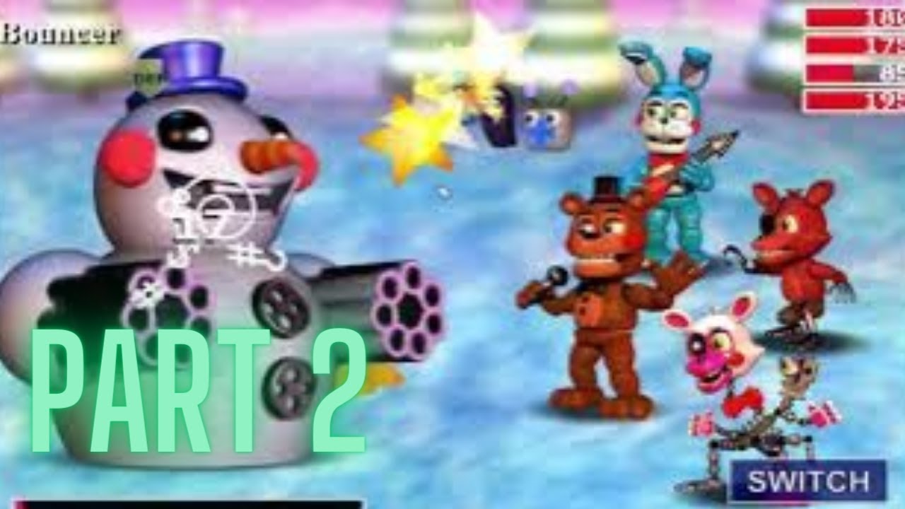 Фнаф ворлд карта