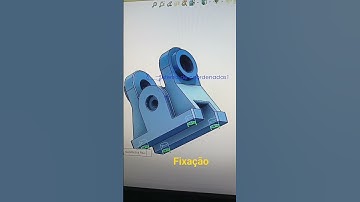 Simulação de Elementos finitos. Análise estática. #solidworks #solidworkscae #simulation