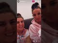 Heidi D’Amelio’s instagram live. With niece Madison, Markell and Charli| July 3