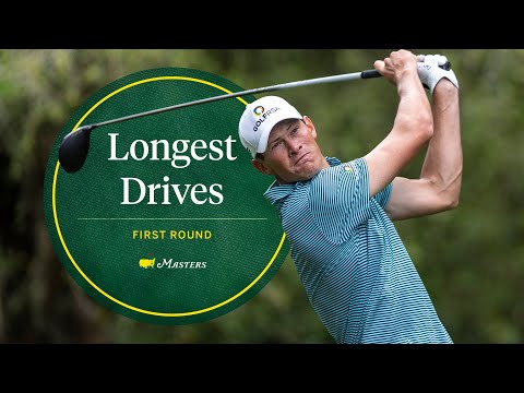 The Longest Drives From the 2024 First Round | The Masters