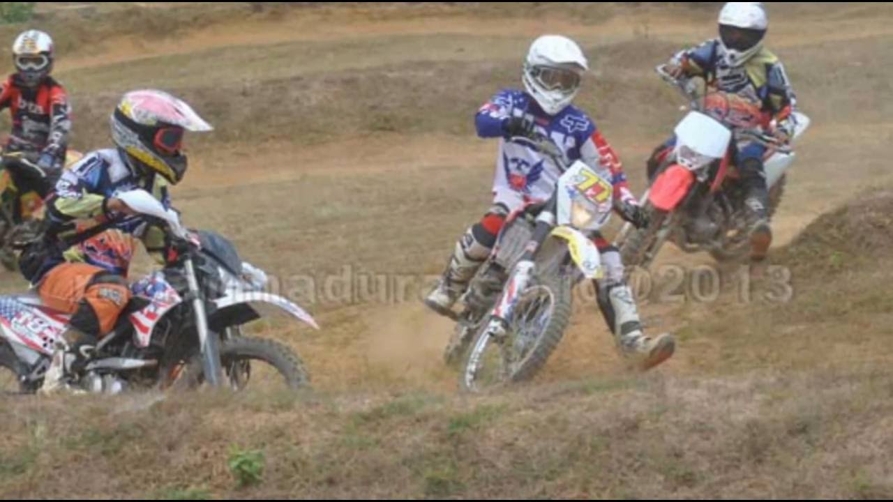 Aksi Balap Motor Trail Paling Menegangkan MotocrossFull HD YouTube