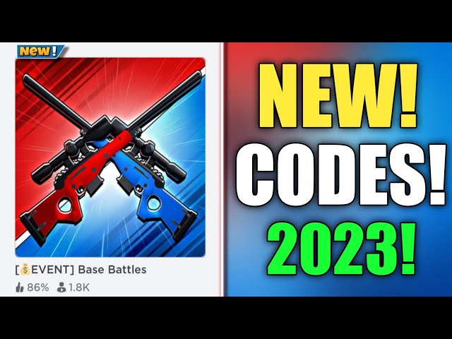 Roblox Base Battles Codes (December 2023)