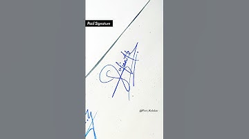 Comment Your Name 📛 Stylish Signatures  #signature #shorts #firstkalakar