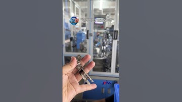 High precision automatic assembly line #doorhingeproductionline