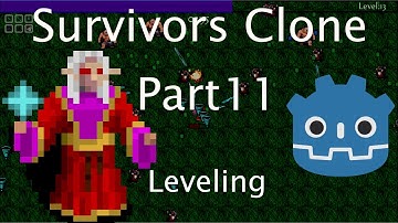 Make a Vampire Survivors Clone in Godot 4: Part 11 - Leveling