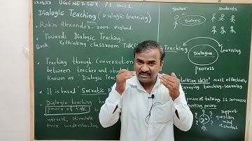 NET Exam June 2023@ P 1 Unit 1 Dialogic Teaching in English