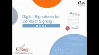 how to apply digital signatures in contract signing