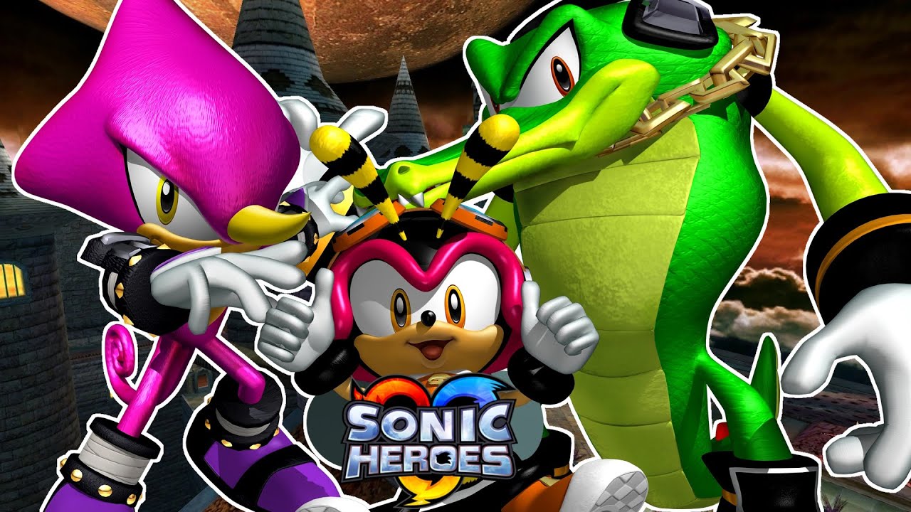 Sonic Heroes Team Chaotix Playthrough (All A-Ranks)